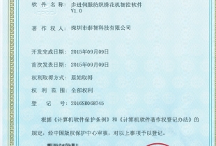 軟件著(zhù)作權登記證書(shū)6